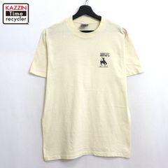 80s USA製 vintage ONEITA FUJITSU 企業 半袖Ｔシャツ メンズ 表記Lサイズ