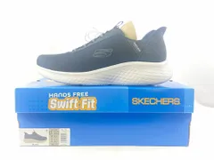 新品　スケッチャーズ　SKECHERS　ハンズフリー　HANDS FREE　スウィフトフィット　Swift Fit　スニーカー　ブラック　29.5cm　送料無料