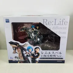 【新品未開封】Re:ゼロから始める異世界生活 レム&スバル 白鯨攻略戦Ver レム&スバル 白鯨攻略戦Ver. (フィギュア) - ホビーサーチ