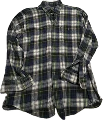 CHAPS by Ralph Laurenチャップス/ラルフローレン 長袖 ボタンダウン　ネルシャツ　チェック柄　Lサイズ　アメリカ古着