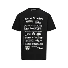 【今日特価】Acne Studios 25ss マルチロゴフルプリント半袖