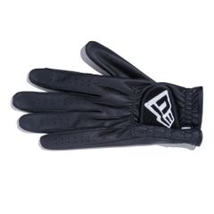 ニューエラ ゴルフ グローブ 片手用 (右利き用) フラッグロゴ ブラック ホワイト 1個 New Era Golf Glove For One Hand (Right-Handed) Flag Logo Black White 1pc