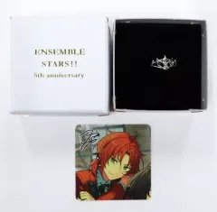 新品★あんスタ【ALKALOID】5周年★リング★指輪★3点セット 新品☆あんスタ☆ALKALOID【天城一彩】5周年☆リング☆指輪の