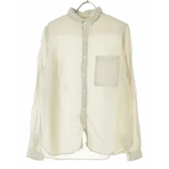 【BrocantebyDomingo】36-023L リネンキャンバス ユニヴェルセル長袖シャツのサムネイル