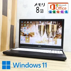 ★美品 高性能6世代i3！500GB メモリ8GB★A576/SX Core i3-6006U Win11 MS Office 中古品 ノートPC★P73949