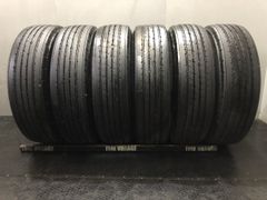 札幌発 引取OK BS RIB R173 245/80R17.5 133/131J 17.5インチ トラックタイヤ 夏タイヤ 6本 21年製 バリ溝 4t 増トン 　(KTS037)