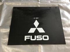 FUSO/スリーダイヤ/三菱/泥除け/垂れゴム/純正部品/ふそう/4軸/大型/トラックパーツ/低床/黒ゴム