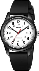 BEN NEVIS 腕時計 メンズ アナログ 試験うで時計 シンプル 防水 ファッション クォーツ 受験 レディース 子供 男女兼用 通勤 宴会 日常 勉強 学生(02-ホワイト)