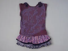 アナスイミニ anna sui mini アウトレット 子供服 女の子 120cm タンクトップ キュロット スカート 2点 紫 リバティ 小花柄 レース風 春 夏 ★3 セットアップ ガールズ 女児 キッズ 【中古】 ユーズド リサイクル