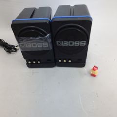 【動作品】BOSS MA-12 モニタースピーカー ペア 本体のみ 送料無料｜小型アンプ内蔵スピーカー ボス（z-2087）