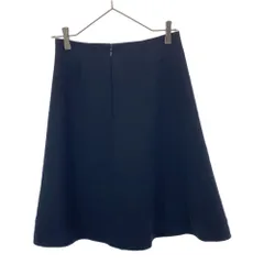ユナイテッドアローズトウキョウ 日本製 ミディ丈 スカート 36 ネイビー UNITED ARROWS TOKYO レディース