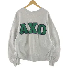 古着 90年代 MVP フラタニティ リバースウィーブタイプ カレッジスウェットシャツ トレーナー USA製 メンズXL/eaa372709