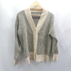 ◇ ⊇ RAY CASSIN レイカズン カジュアル 長袖 カーディガン サイズF ベージュ系 レディース E  【1505290000604】