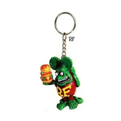 ラットフィンク Rat Fink レジンキーチェーン 車　バイク　キーホルダー キーリング キーチェーン  ストラップ  アメリカ雑貨　アメ雑
