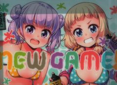 호분샤 득능 마사타로 NEW GAME! 멜론 북스 특전 B4 데스크 매트 10