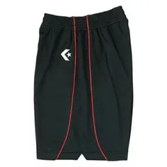 【新品】CONVERSE(コンバース) ゲームパンツ バスケットボール ハーフパンツ ユニセックス ブラック×レッド CB26812-1964