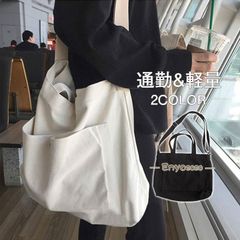 ショルダーバッグ 大好評 トートバッグ キャンバス レディース メンズ 2way 通勤 通学 大きめ 大容量 A4 軽量 斜めがけmay