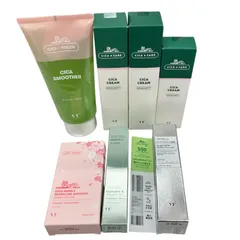 186001 新品未使用 VT ブイティー スキンケア・基礎化粧品  シカクリーム シカスムーザー マイルドリードルS50 レチAクリーム0.05 シカバブルスパークリングブースター  7点まとめ売り