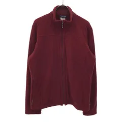 パタゴニア 25342F5 ジップジャケット L レッド系 patagonia 裏フリース アウトドア レディース