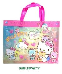 キティ　ビニールバック　ミニ 124705-24-011 ビニール バック キティ （ 濃ピンク系 ) ハロー