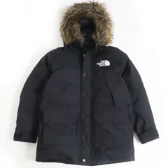 美品□THE NORTH FACE/ザ ノースフェイス ND91935 MOUNTAIN DOWN COAT ダブルZIP GORE-TEX ダウンコート/ジャケット ブラック XS 正規品