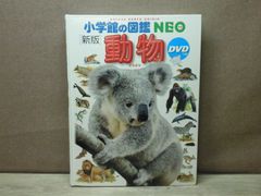 【図鑑】小学館の図鑑NEO［新版］動物/DVDつき　※カバーなし