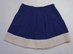シモネッタミニ simonetta mini マメール アウトレット 子供服 女の子 10歳 約 150cm スカート 紺 ベージュ 春 夏 ★3 ボトムス ガールズ 女児 キッズ ジュニア 【中古】 ユーズド リサイクル こどものサムネイル