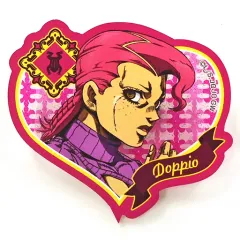 【中古】バッジ・ピンズ ヴィネガー・ドッピオ 「ジョジョの奇妙な冒険 第五部 黄金の風 ジョジョの奇妙な冒険 第六部 ストーンオーシャン アニメ化記念特別イベント ジョジョ～新たなる旅立ち～ vol.2 ハート型ラメアクリルバッジ vol.2」