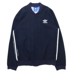 adidas デニム ジャージ トラックジャケット 古着 アディダス デニム調 ジャージ トラックジャケット - メルカリ