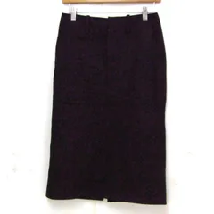 ボディドレッシングデラックス タイトスカート スリット ウール混 ボトムス レディース 7サイズ ブラック系 BODY DRESSING Deluxe 【中古】