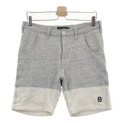 サイズ：M ROUGH&SWELL ラフアンドスウェル  スウェットハーフパンツ  グレー系 [240101470441] ゴルフウェア メンズ ストスト