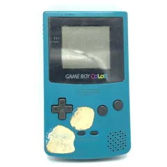 【中古】本体）【動作確認済みジャンク】任天堂/ゲームボーイカラー ブルー/音が鳴らない[6]