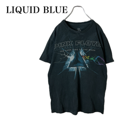 リキッドブルー LIQUID BLUE PINK FLOYD ピンクフロイド バンドTシャツ バンT メンズ　古着　M