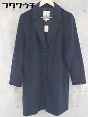 ■ niko and … ニコアンド 長袖 チェスター コート サイズ3 ネイビー レディース 【中古】 【1102220028211】