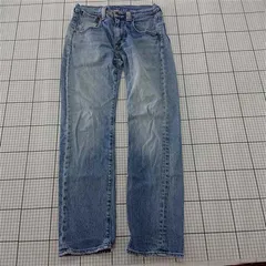 ◇ Θ Levi's リーバイス ストレート デニム パンツ ジーンズ サイズ30 ライトブルー系 メンズ E  【1509100067856】