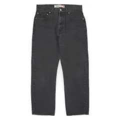 90s USA製Levi's 550 ブラック　後染めリラックスフィット　デニム 後染め黒 90's USA製 リーバイス550 リラックスフィット