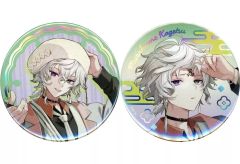 【中古】バッジ・ビンズ [単品]叢雲カゲツ ホログラム76mm缶バッジセット 「バーチャルYouTuber にじさんじ Dytica Happy Pack 2025」