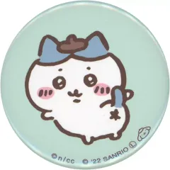 【中古】バッジ・ピンズ ハチワレ(ポムポムプリンコスチューム) 「ちいかわ なんか小さくてかわいいやつ×サンリオキャラクターズ 缶バッジinカプセル」 ちいかわワクワクゆうえんちグッズ