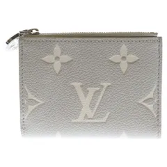 LOUIS VUITTON (ルイヴィトン) モノグラム アンプラント ポルトフォイユ・リサ ブリュームグレー×ホワイトクオーツ レザー M13797 ICタイプ 財布 コンパクトウォレット