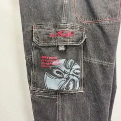 PIKO OLD カーゴパンツ FADE ダメージ　サイズXL　№0681　ウエスト88cm　07033110　01のサムネイル