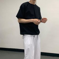 美品】JULY NINE ジュライナイン 半袖スウェットトップス ブラック 黒