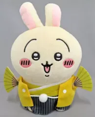 レア！タグ付き♪ちいかわ　ぽてたまぬいぐるみ　うさぎ　正月 ナガノキャラクターズ ぽてたまぬいぐるみ（うさぎ・正月