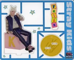【中古】アクリルスタンド・アクリルパネル フィリックス アクリルスタンド 「Stray Kids Fan Connecting 2024 “SKZ TOY WORLD”」