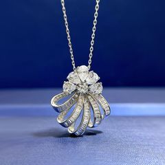 Cross for SILVER 925 ジルコニア パピオン ネックレス - メルカリ