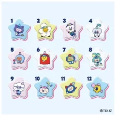 【中古】バッジ・ピンズ 全12種セット 「TRUZ キラキラスターカンバッジコレクション」