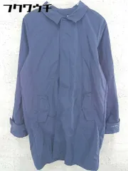 ◇ MILKFED. ミルクフェド 長袖 ステンカラー コート サイズM ネイビー レディース 【中古】 【1002798486522】