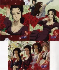 【中古】キャラカード 集合 お華麗なる2L判ブロマイドセット(3種) 「Switchソフト 薔薇と椿 ～お豪華絢爛版～」 とらのあな購入特典
