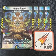邪眼の魔法陣 4枚セット【DM0844】
