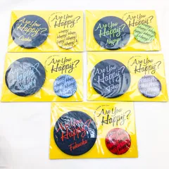 新品　未開封　嵐　are you happy?　缶バッチ　5色　セット