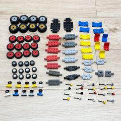 LEGO レゴ 乗り物系 中古 パーツ タイヤ コントロールスティック ハンドル シート ホイールホルダー 大量 ばら売り 部品取り LY-240627-23
